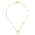 18" Chain Charm Necklace featuring a sleek, hammered 18kt gold plate design. This spiritual jewelry acts as a talisman for empowerment, ideal for meditation and yoga practices. Perfect for those seeking meaningful charms for protection and manifestation.