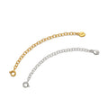 3-inch Necklace Extension Chain featuring a beautiful lotus flower in both gold and silver options, perfect for enhancing your favorite spiritual jewelry and layering pieces. Ideal for meditation, this talisman-inspired extension chain combines the meanings of zodiac, malas, and spiritual protection, aligning with your yoga and manifestation practices. Crafted with care, this meaningful charm adds a touch of elegance to your collection.
