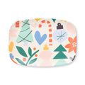 Ampersand Melamine Platter, Holiday