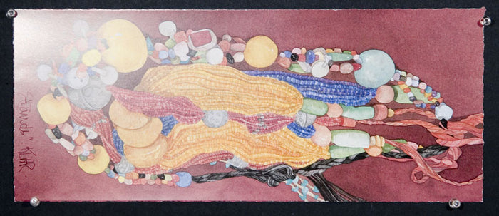 Beadworkóprint by Irene Klar