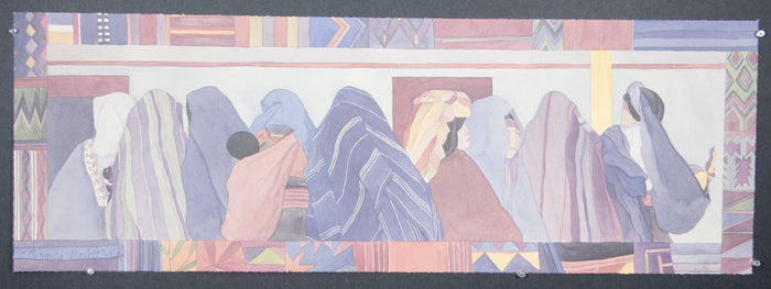 Chamula Marketóprint by Irene Klar