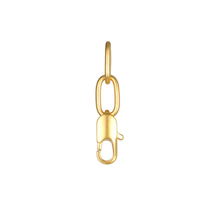 Charm Necklace Extender 1" featuring a sleek, gold-plated design; perfect for enhancing your spiritual jewelry collection and creating layered looks for yoga or meditation practice, embodying meanings of protection, manifestation, and connection to the sun and moon.