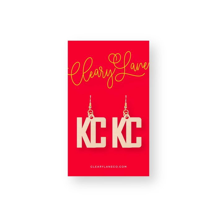 Cleary Lane KC Block Dangle Earrings