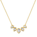 Commence with Clarity White Topaz Lotus Petal Necklace featuring delicate lotus petal designs adorned with white topaz gemstones, symbolizing new beginnings and clarity. This spiritual jewelry piece serves as a meaningful talisman for meditation and manifestation, perfect for those who seek to align their heart and mind while engaging in practices like yoga. Ideal for anyone looking to enhance their spiritual journey with elements of protection and inspiration from the sun and moon.
