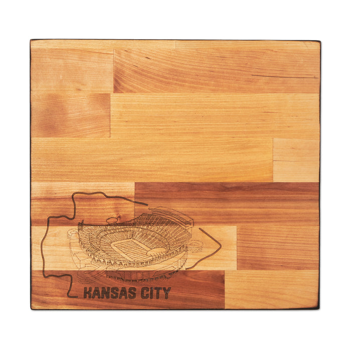 Designs by Patterson Arrowhead Stadium Cutting Board