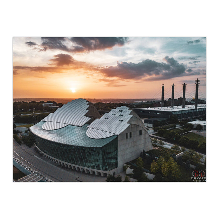 Drone Lawrence Kauffman Center & Bartle Hall Photo Print