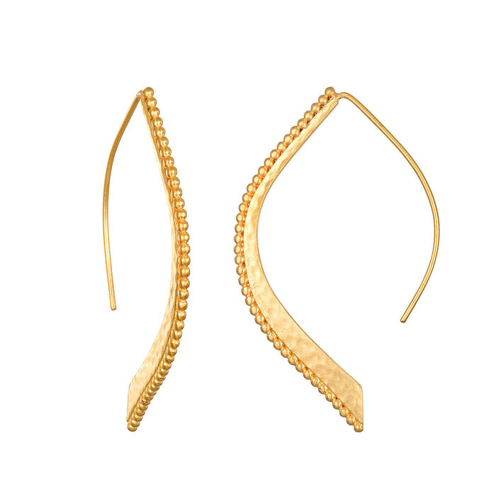 Embody Grace Lotus Petal Earrings showcasing the elegant design, embodying spiritual jewelry elements perfect for meditation and manifestation. This stunning pair features intricate details, making it a meaningful addition to any spiritual collection focused on protection and charm.