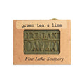 Fire Lake Soapery Green Tea Lime Bar