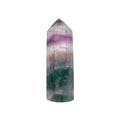 Fluorite Altar Crystal showcasing beautiful shades of green and purple, representing positivity and healing. Perfect for spiritual jewelry, meditation, and as a talisman for yoga and manifestation practices.