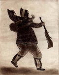 Hunter Carrying Child