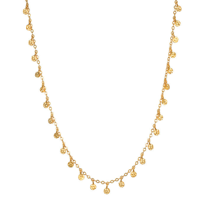 Multi coin charm choker necklace from the Intention of Protection Necklace Set, embodying the essence of spiritual jewelry and its connection to meaningful meditation and personal growth.