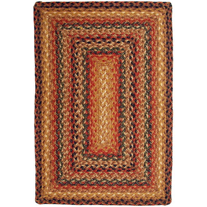 Jaipur Rugs - Hudson Jute Braided Rugs - Timber Trail - Taupe-Gray HBR07