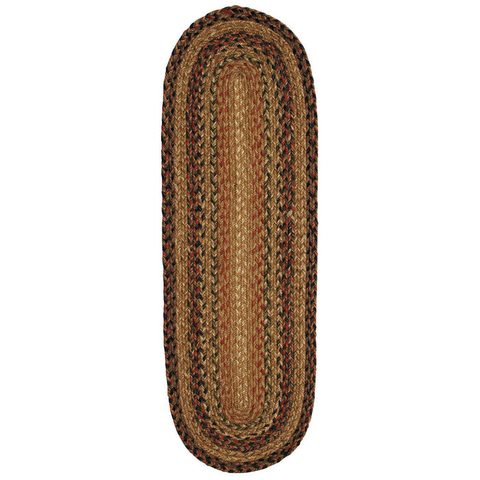 Jaipur Rugs - Hudson Jute Braided Rugs - Timber Trail - Taupe-Gray HBR07