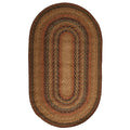 Jaipur Rugs - Hudson Jute Braided Rugs - Timber Trail - Taupe-Gray HBR07