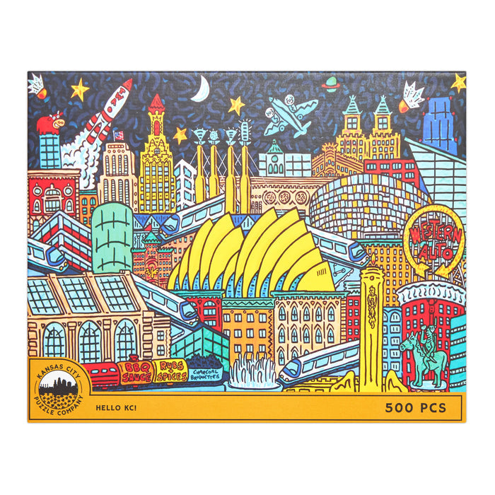 Kansas City Puzzle Co. Hello KC! Puzzle