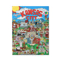 Kansas City Skyline Print, W. Dave Keith