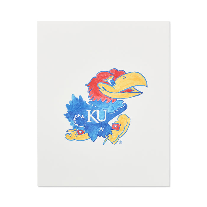 Kansas Jayhawk Prints, Liesel Anne Studios