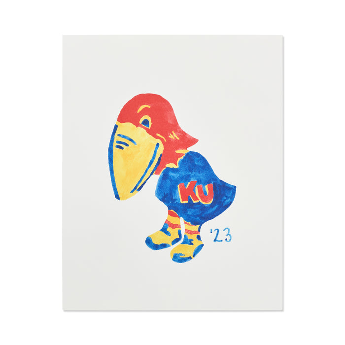 Kansas Jayhawk Prints, Liesel Anne Studios