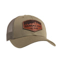 KC Laser Co Skyline Leather Patch Hat - Olive