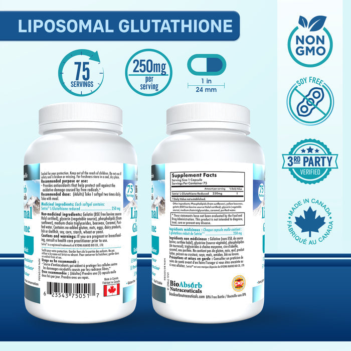 Liposomal Glutathione Capsules