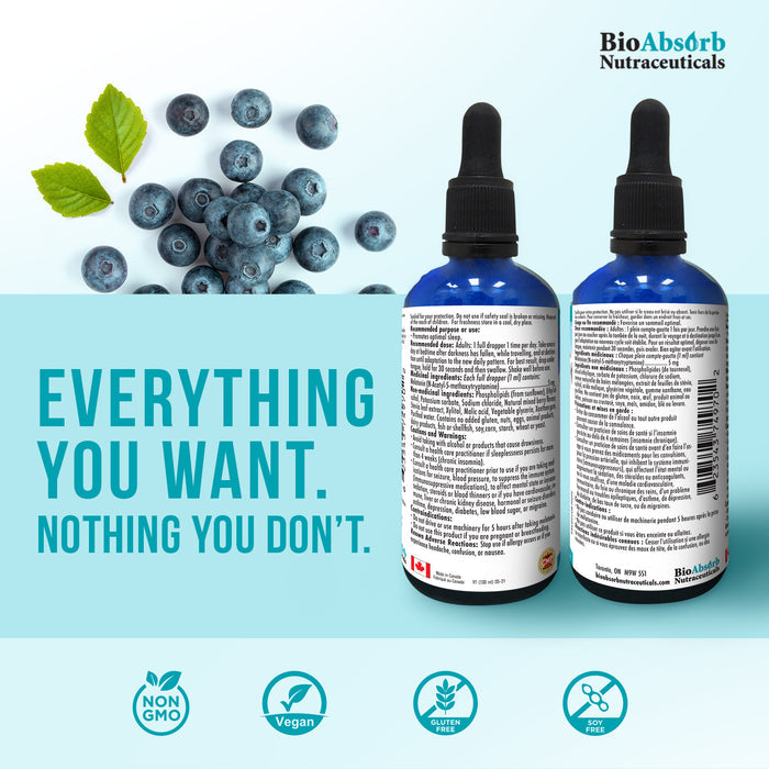 Liposomal Liquid Melatonin 5mg