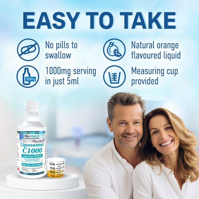 Liposomal Vitamin C Liquid 1000mg (Corn-Free)