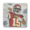 Mosaic Mahomes Coaster, Tina Blanck