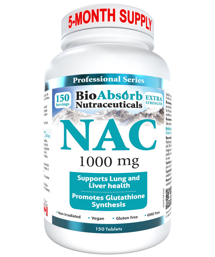 NAC Supplement 600 mg N-Acetyl-L-Cysteine