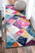 nuLOOM Rugs - Abstract Mosaic Anya - Multi