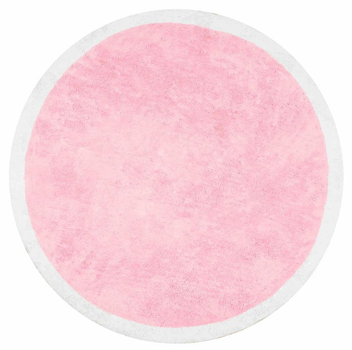 Nuloom Rugs - Anita Solid Border  - Baby Pink