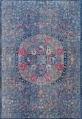 Nuloom Rugs - Celina Floral Mandala - Navy