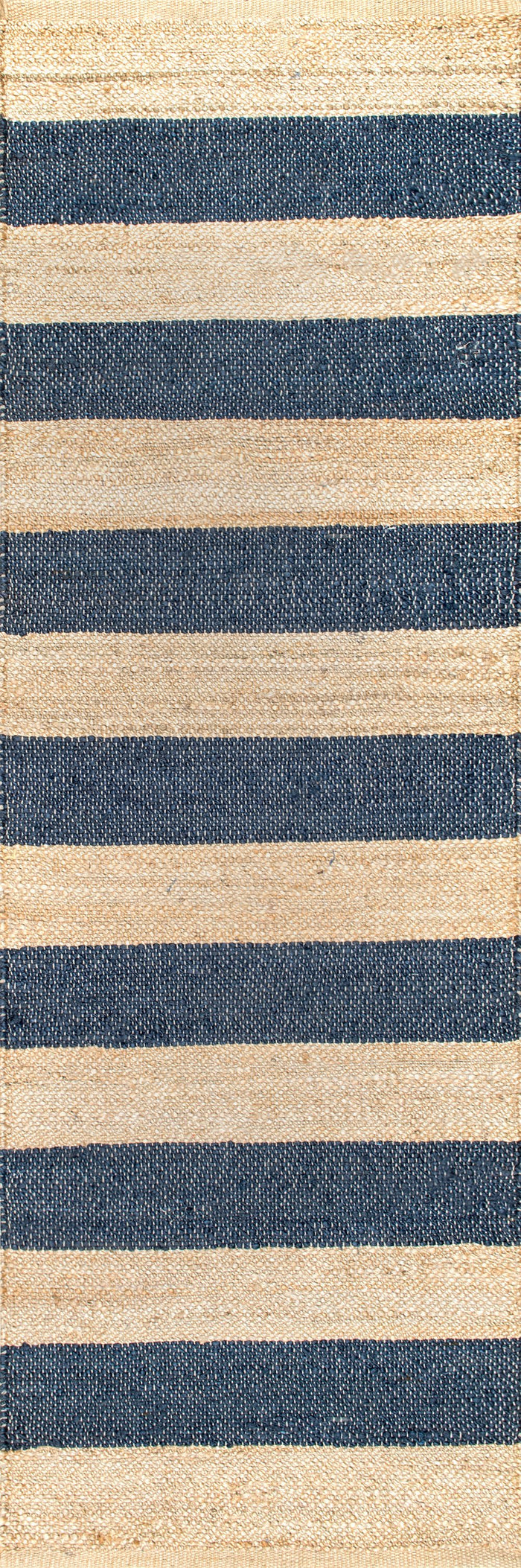 nuLOOM Rugs - Flatweave Alisia Stripes Jute - Natural