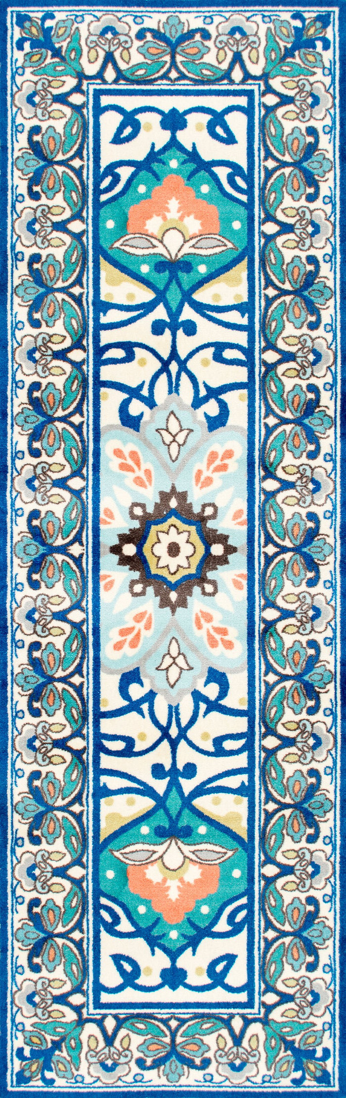 Nuloom Rugs - Floral Leda - Blue