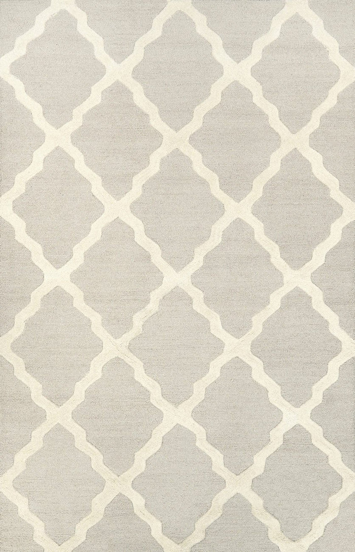 nuLOOM Rugs - Hand Hooked Marrakech Trellis - Tan