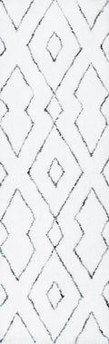 Nuloom Rugs - Hand Tufted Beaulah Shaggy - White