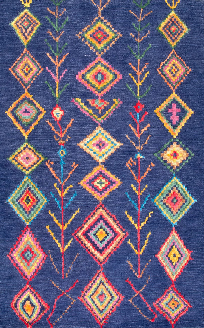 nuLOOM Rugs - Hand Tufted Belini Area Rug - Blue