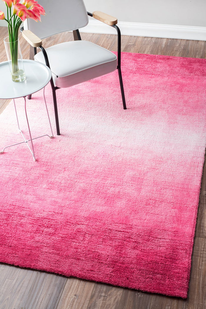 Nuloom Rugs - Hand Tufted Ombre Bernetta - Pink