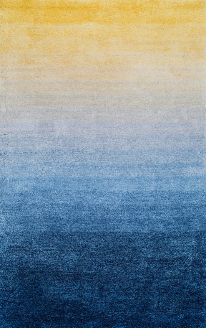 Nuloom Rugs - Hand Tufted Ombre Hertha Shaggy  - Navy