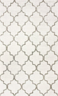 nuLOOM Rugs - Hand Tufted Park Avenue Trellis - Nickel