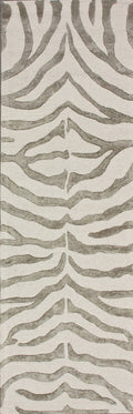Nuloom Rugs - Hand Tufted Plush Zebra - Grey
