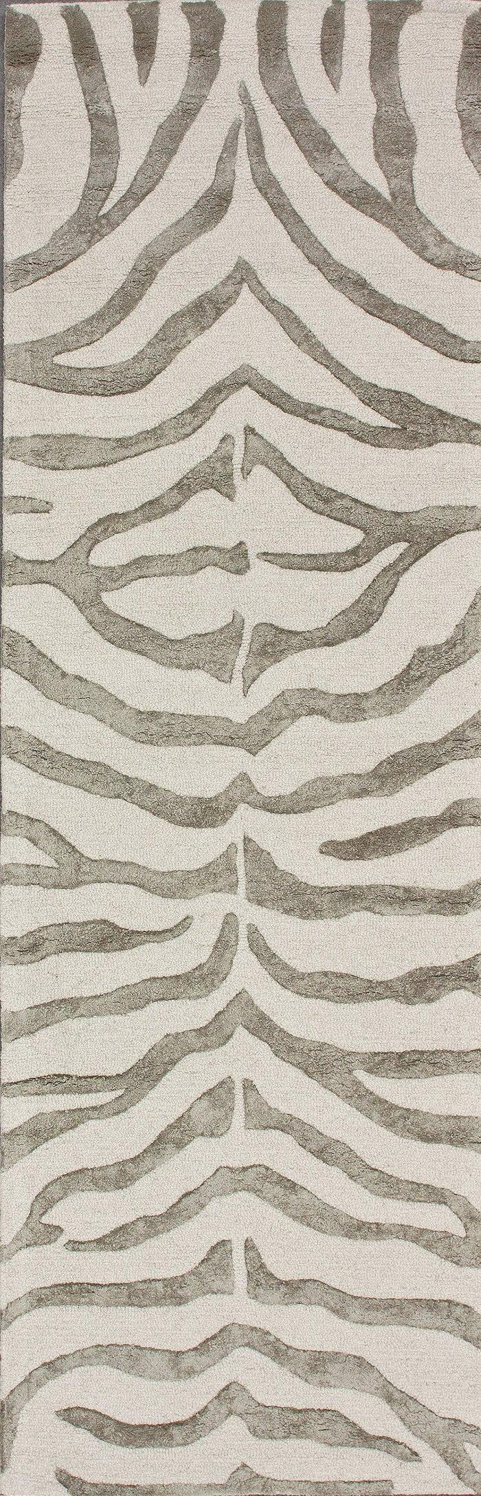 Nuloom Rugs - Hand Tufted Plush Zebra - Grey