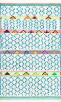 Nuloom Rugs - Hand Tufted Yelena Trellis Shag - Ivory