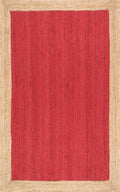 nuLOOM Rugs - Hand Woven Eleonora - Red