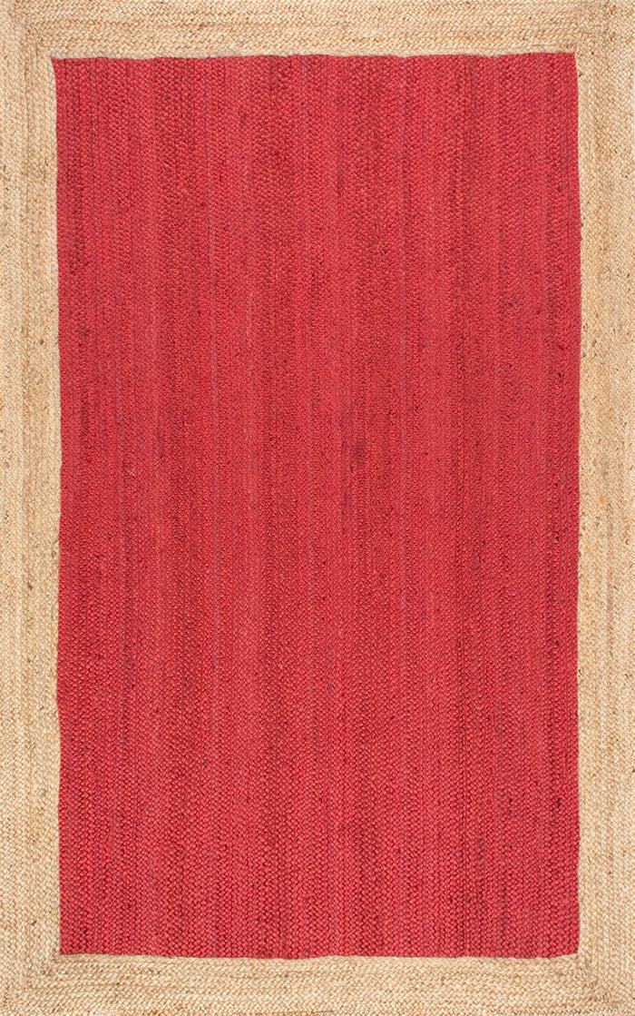 nuLOOM Rugs - Hand Woven Eleonora - Red