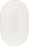 Nuloom Rugs - Hand Woven Rigo Jute Rug - White