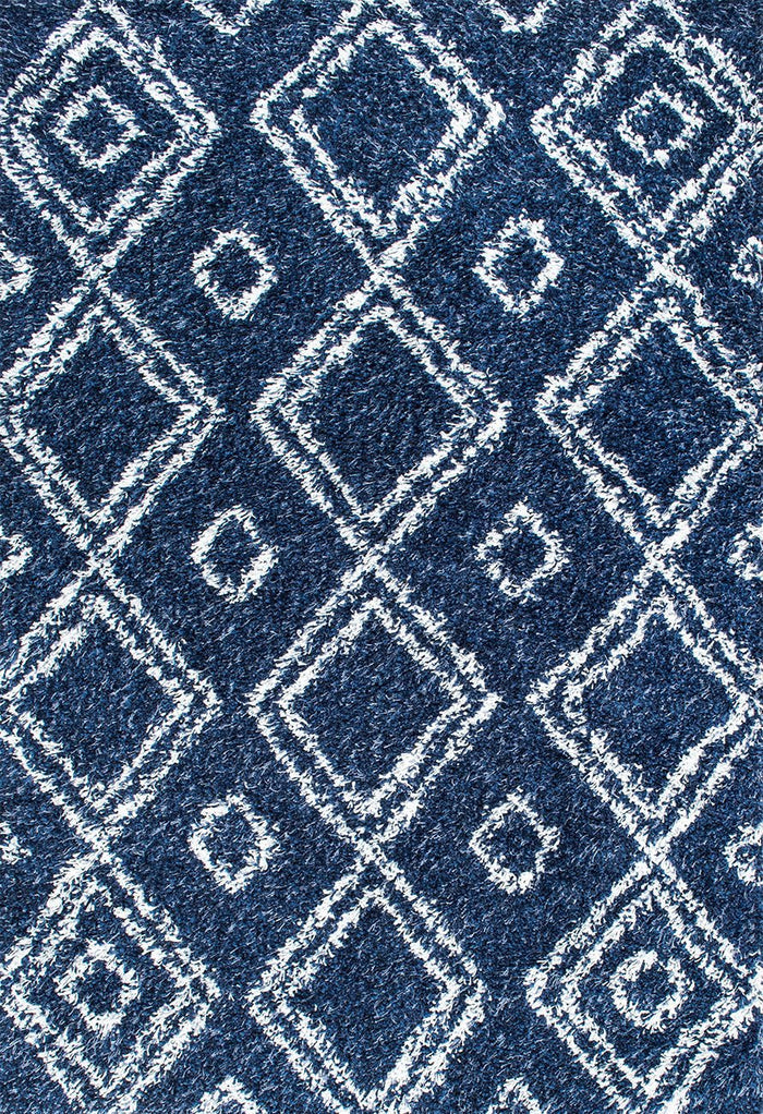 nuLOOM Rugs - Iola Easy Shag - Blue
