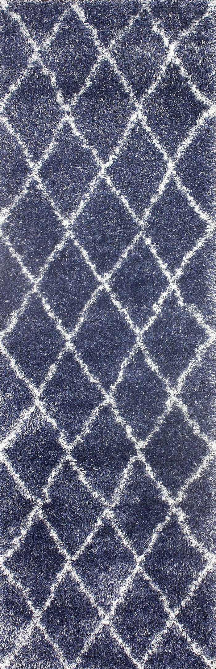 Nuloom Rugs - Machine Made Diamond Shag - Blue