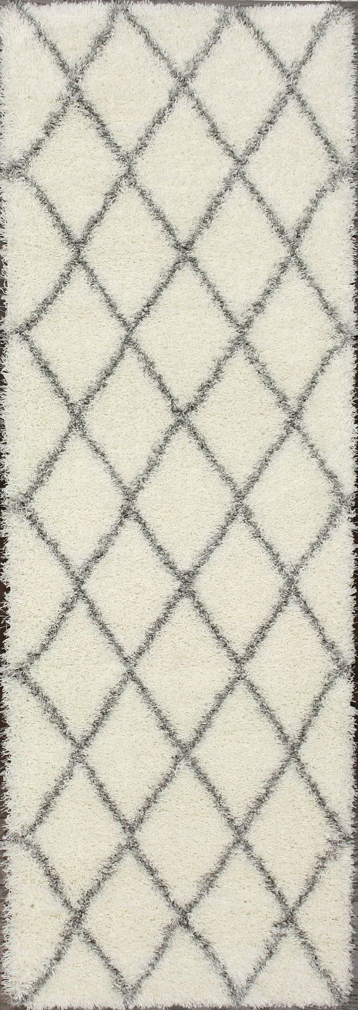 Nuloom Rugs - Machine Made Diamond Shag - Grey
