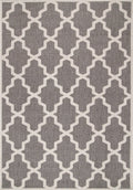 Nuloom Rugs - Machine Made Gina Outdoor Moroccan Trellis - Grey