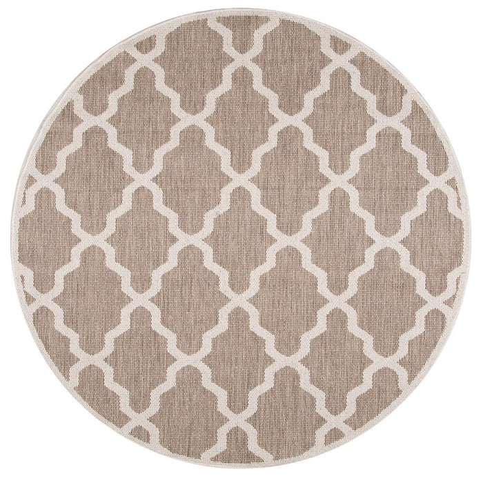 Nuloom Rugs - Machine Made Gina Outdoor Moroccan Trellis - Taupe
